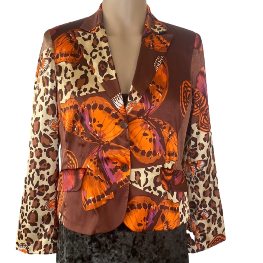 Russell Keng vintage silk jacket